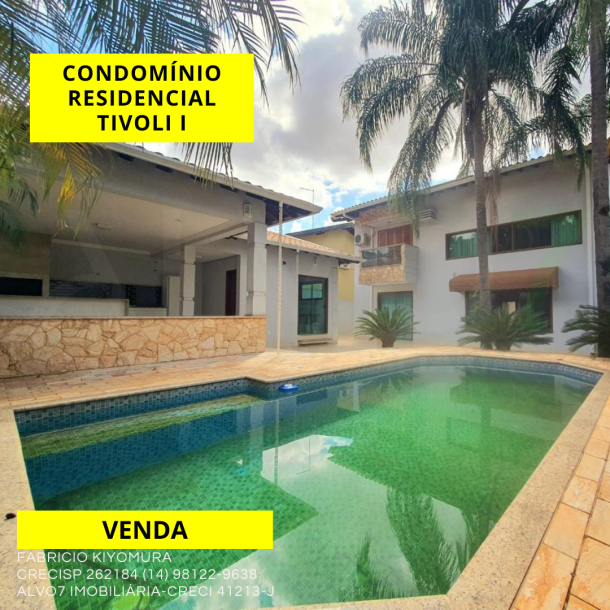 VENDA IMÓVEL CONDOMÍNIO RESINDECIAL TIVOLI I-1