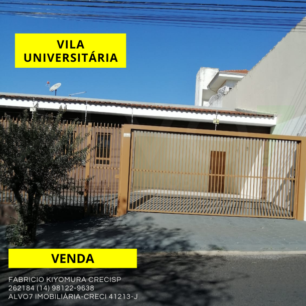 VENDA IMÓVEL VILA UNIVERSITÁRIA-1