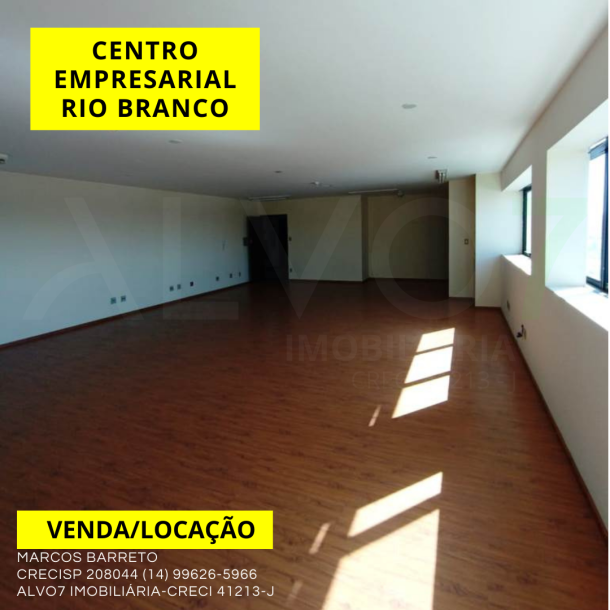 VENDA/ LOCAÇÃO SALA COMERCIAL EDIFÍCIO CENTRO EMPRESARIAL RIO BRANCO-1